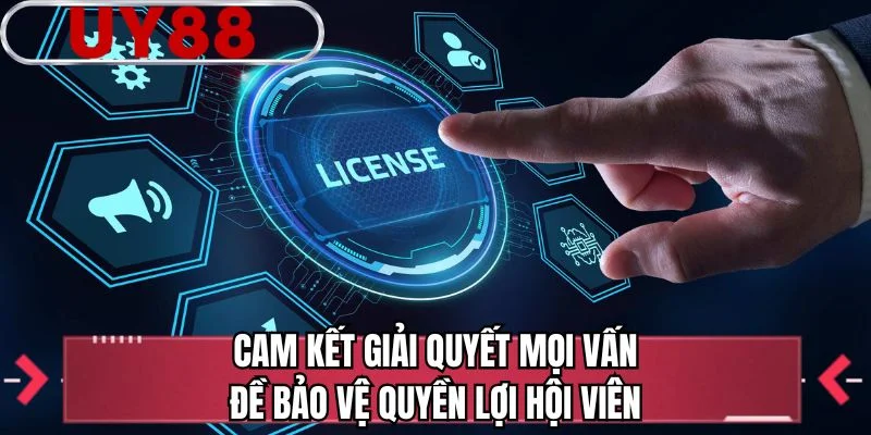Cam kết giải quyết mọi vấn đề bảo vệ quyền lợi hội viên
